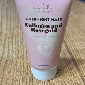 Nicole Miller Collagen and Rosegold Overnight Mask Moisturizing Face Mask